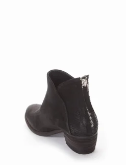 stivaletto texano tacco 3 cm nero