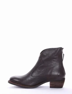 stivaletto texano tacco 3 cm testa