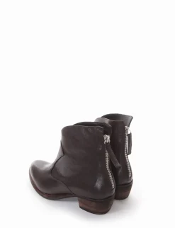 stivaletto texano tacco 3 cm testa