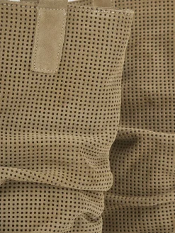 Stivali tacco 7cm camoscio marrone