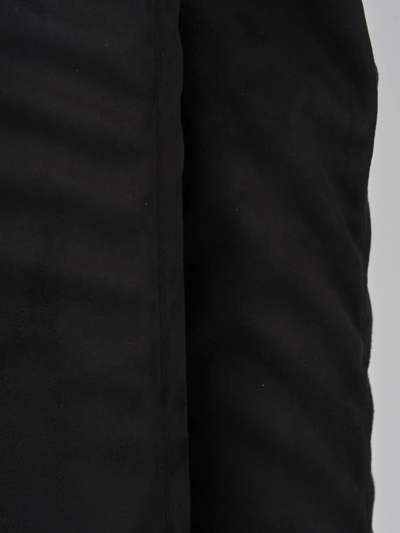 Stivali tacco 9cm camoscio nero