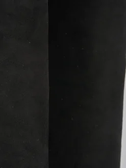 Stivali tacco 9cm camoscio nero