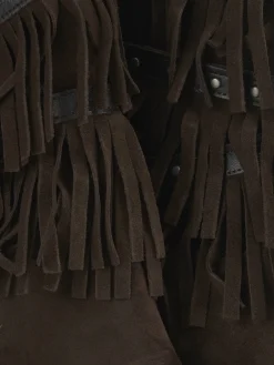 Stivali tacco 9cm camoscio testa