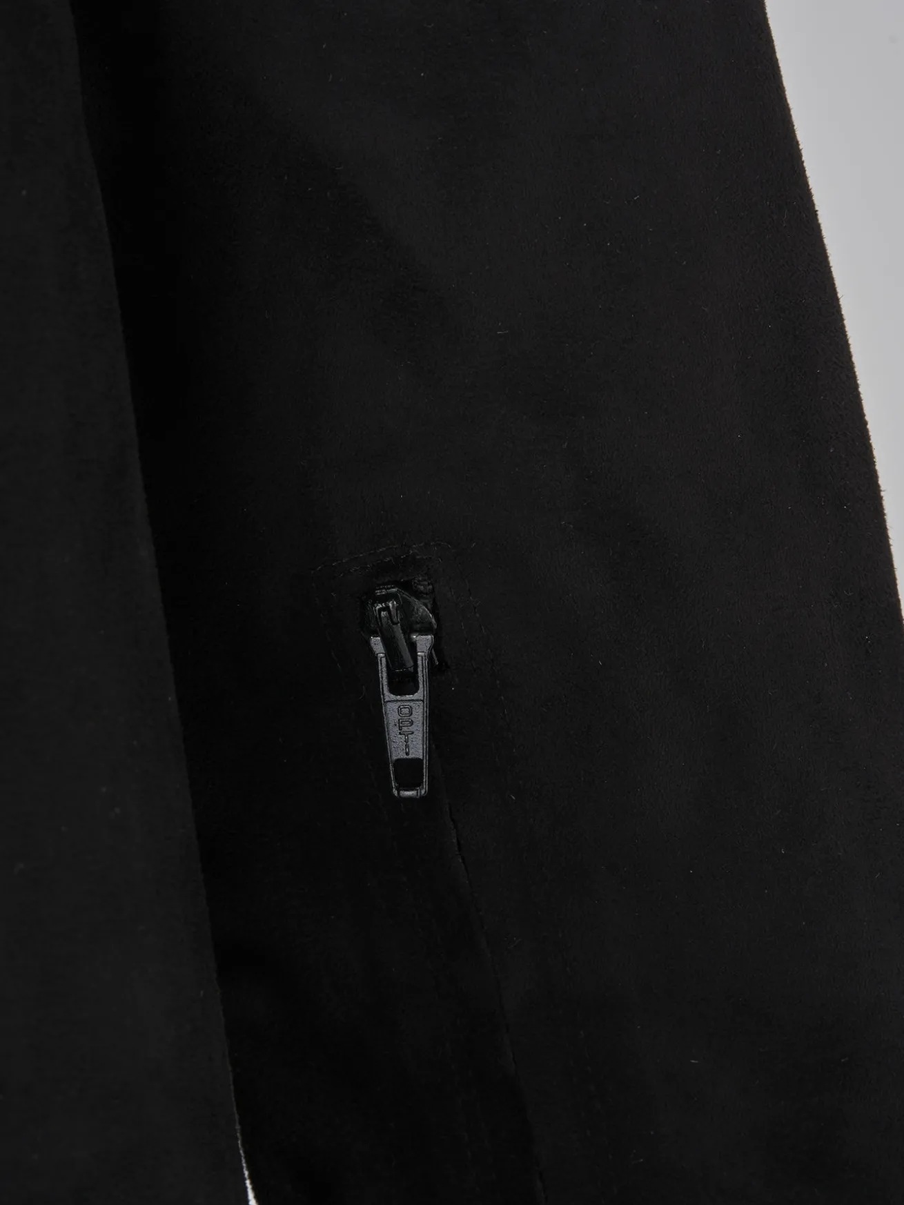 Stivali tacco 9cm camoscio nero