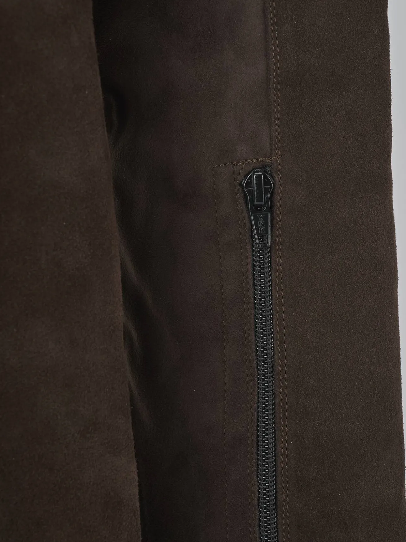 Stivali tacco 2cm camoscio testa