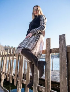 Stivali tacco 3cm camoscio testa