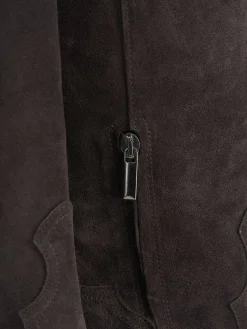 Stivali tacco 7cm camoscio testa