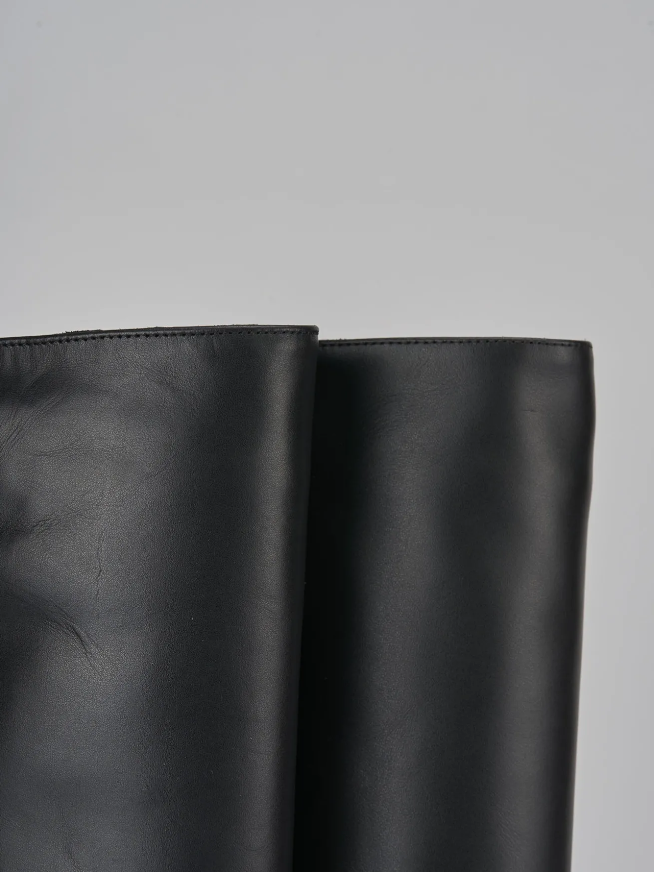 Stivali tacco 9cm pelle nero