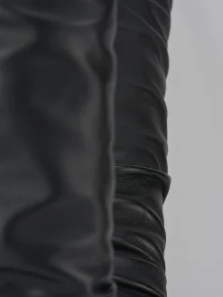 Stivali tacco 9cm pelle nero