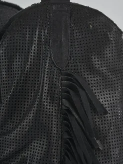 Stivali tacco 7cm pelle nero