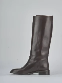 Stivali tacco 3cm pelle testa