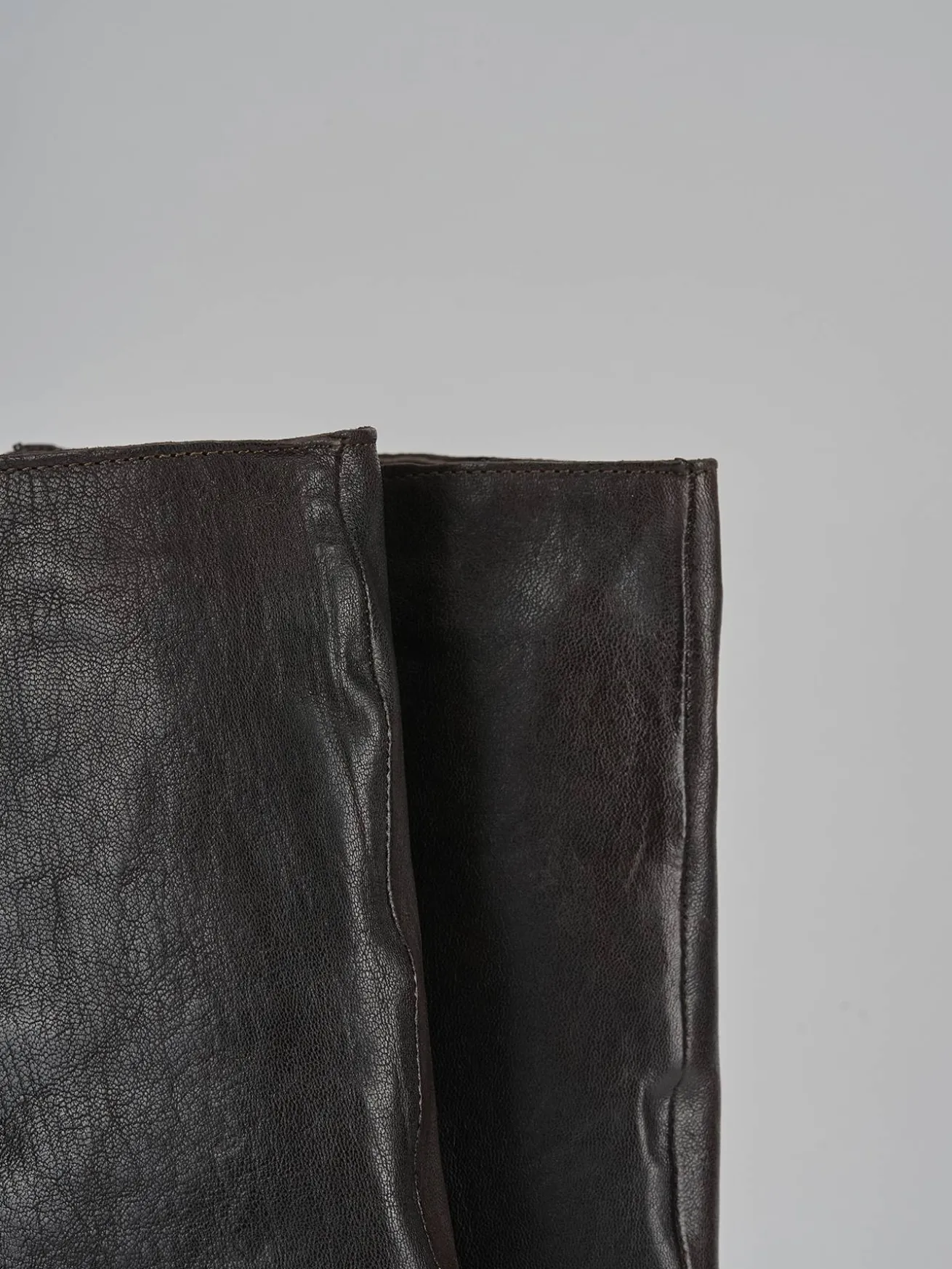 Stivali tacco 6cm pelle testa