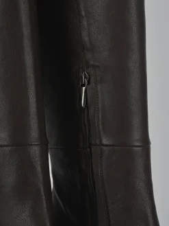 Stivali tacco 8cm pelle testa