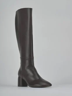 Stivali tacco 6cm pelle testa