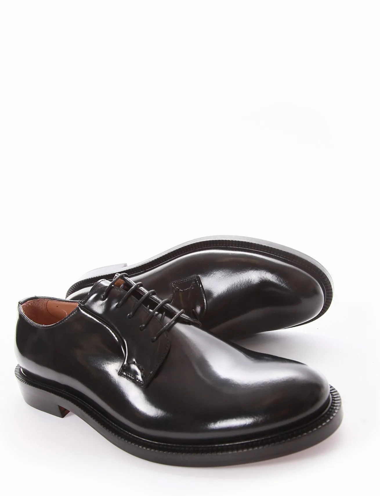 Stringata tacco 2cm nero