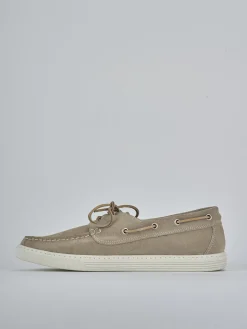 Stringate camoscio beige