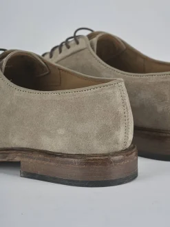 Stringate camoscio beige