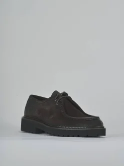 Stringate camoscio testa