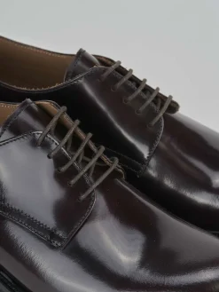 Stringate pelle bordo'