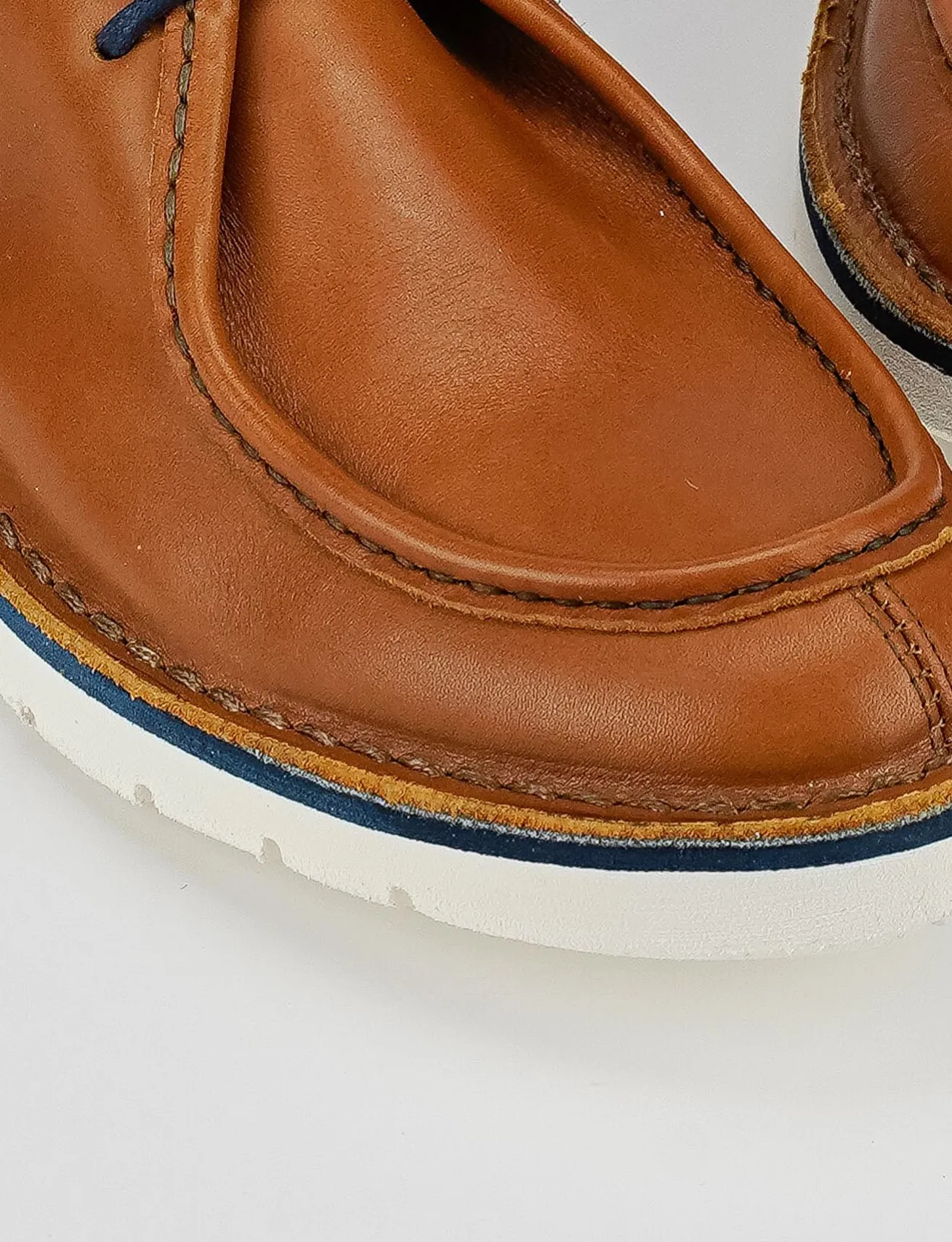 Stringate pelle marrone