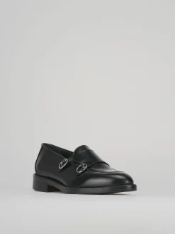 Stringate pelle nero