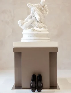 Stringate pelle nero