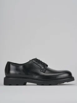 Stringate pelle nero