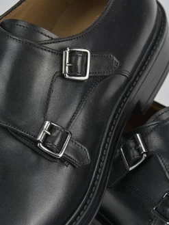 Stringate pelle nero