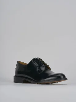 Stringate pelle nero