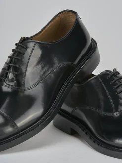 Stringate pelle nero