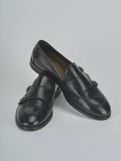 Stringate pelle nero