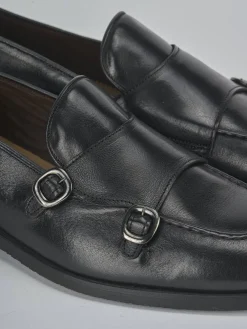 Stringate pelle nero