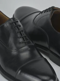 Stringate pelle nero