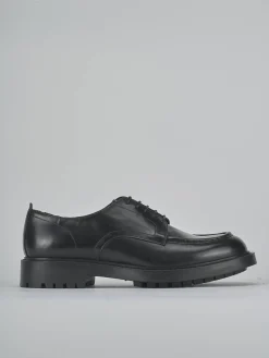 Stringate pelle nero