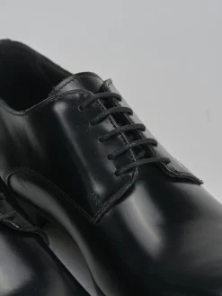 Stringate pelle nero