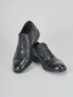 Stringate pelle nero