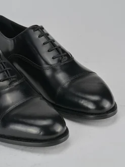 Stringate pelle nero