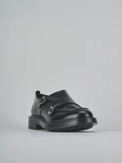 Stringate pelle nero