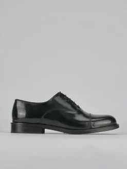 Stringate pelle nero