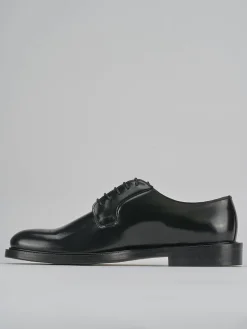 Stringate pelle nero