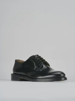 Stringate pelle nero