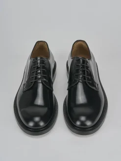 Stringate pelle nero