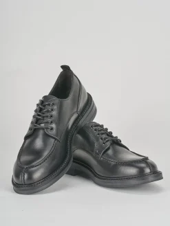 Stringate pelle nero