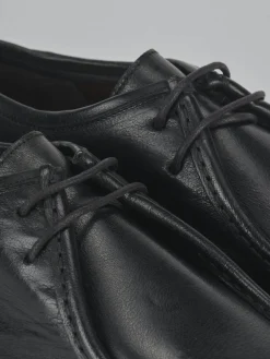 Stringate pelle nero