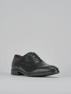 Stringate pelle nero