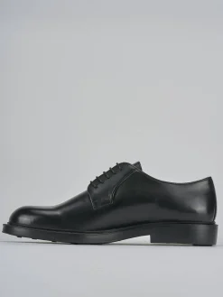 Stringate tacco 1cm pelle nero