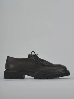 Stringate tacco 3cm pelle testa