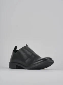 Stringate tacco 1cm pelle nero