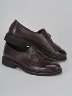 Stringate tacco 2cm pelle bordo'