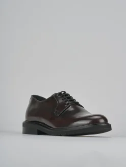 Stringate tacco 2cm pelle bordo'